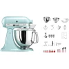 KitchenAid Swiss Anniversary Set KSM200 Bleu Glacier – Robot De Cuisine REMISE allant 7
