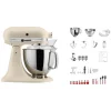 vente en ligne pas cher KitchenAid Swiss Anniversary Set KSM200 Fresh Linen – Robot De Cuisine 13