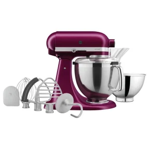 KitchenAid KSM195 Beetroot 4.8 L – Robot De Cuisine Meilleur Prix 9