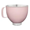 KitchenAid Bol En Acier Inoxydable 4.8L Rose – Accessoires Pour Robots De Cuisine outlet soldes 7
