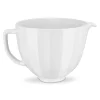 haute qualité KitchenAid Bol En Céramique 4.7L White Shell – Accessoires Pour Robots De Cuisine 7