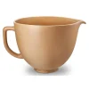KitchenAid Bol En Céramique 4.7L Fired Clay – Accessoires Pour Robots De Cuisine grande popularité 5