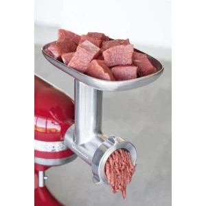 KitchenAid Hachoir à Viande Tout En Métal – Accessoires Pour Robots De Cuisine grossiste en ligne 7