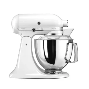 KitchenAid Robot Pâtissier Artisan Multifonction 5KSM175PSEMS – Blanc pas cher en vente 7