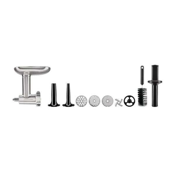 meilleure qualité KitchenAid Accessoire Hachoir à Viande En Métal Pour Robot Artisan – 5ksmmga – … 1