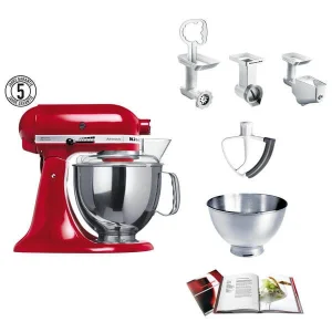 KitchenAid KSM150 Set 11 Red – Robot De Cuisine boutiqued en ligne 6