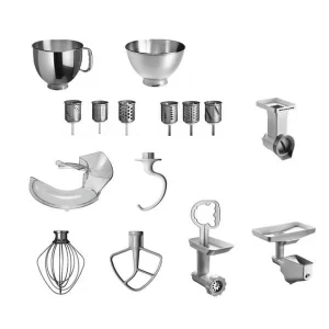 shopping pas cher KitchenAid KSM 150 Jubiläums-Set Noir – Robot De Cuisine 9
