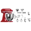 Prix très abordable KitchenAid KSM 150 Anniversary Set Red – Robot De Cuisine 7
