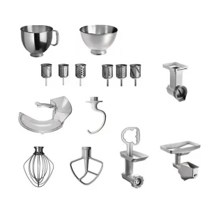 Prix très abordable KitchenAid KSM 150 Anniversary Set Red – Robot De Cuisine 6