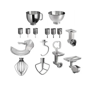 soldes officiel KitchenAid KSM 150 Anniversary Set Black – Robot De Cuisine 6