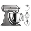 KitchenAid KSM 125 Argent – Robot De Cuisine prix le plus bas 8