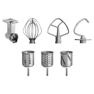 KitchenAid KSM 125 Red Set – Robot De Cuisine vente luxe pas cher 9