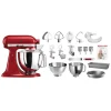 pas cher en vente KitchenAid KSM 175 Nadia Damaso`s Set Rouge – Robot De Cuisine 5