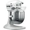 Satisfait ou Remboursé KitchenAid Robot Multifonction De 4,8L Avec Bol Relevable 315W Blanc Argent 8