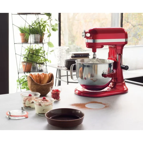 KitchenAid Robot Multifonction De 6,9L 500W Pomme D’amour Argent Nouvelle Collection 1