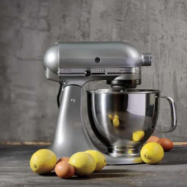 se précipiter pour acheter KitchenAid Robot Multifonction De 4,8L 300W Gris Argent 1