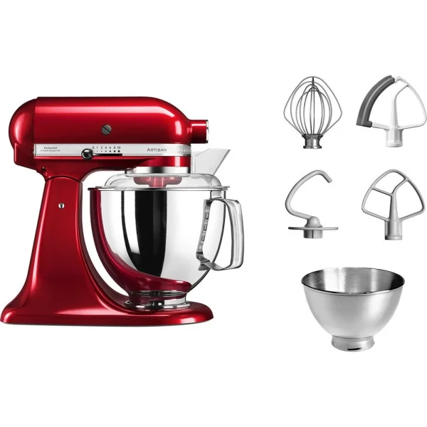 grand choix KitchenAid Robot Pâtissier Artisan Multifonction 5KSM175PSECA – Pomme D’amour 12