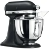 KitchenAid Robot Multifonction De 4,8L 300W Truffe Noire Argent belle 23