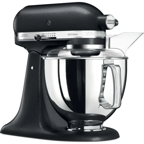 KitchenAid Robot Multifonction De 4,8L 300W Truffe Noire Argent belle 1
