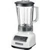 meilleur cadeau KitchenAid Blender Mixeur électrique De 1,75L Avec 5 Vitesses 550W Blanc Gris 17