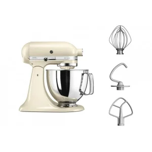 Neuve avec étiquette KitchenAid Artisan Robot Pâtissier 4.8 Litres – Crème + Livre De Recette 14