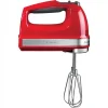 Retour Facile et Gratuit KitchenAid Batteur à Main 9 Vitesses Rouge Empire 13
