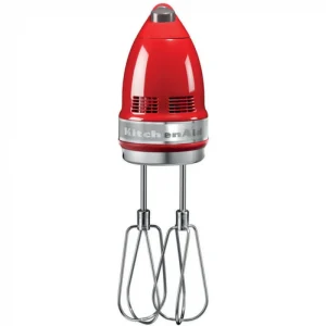 KitchenAid Batteur à Main 9 Vitesses Rouge Empire REMISE allant jusqu. 9