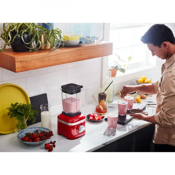 vente chaude KitchenAid Blender K150 Avec Bol Personnel Rouge Empire 5