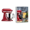 Meilleur Service KitchenAid Artisan Robot Pâtissier 4.8 Litres 5KSM125 – Rouge Empire + Livre De … 8
