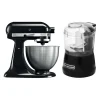 grande surprise KitchenAid Robot Pâtissier 4,3L – Classic 5K45SS – Noir Réglisse + Hachoir Kitc… 7