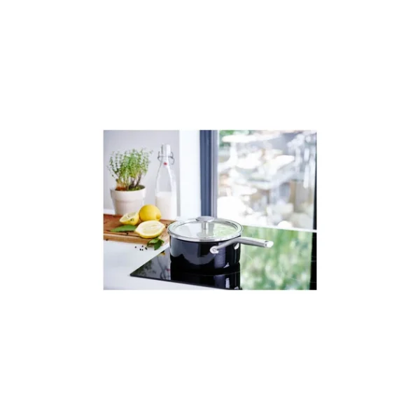 achat Casserole Émaillée 16cm Noir Onyx KitchenAid 3