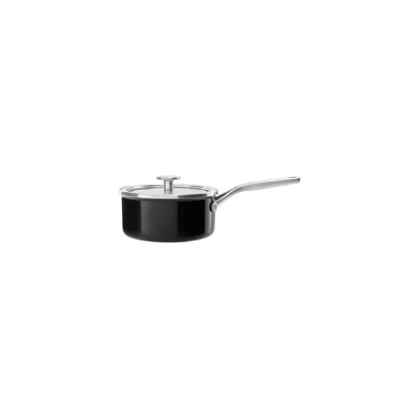 achat Casserole Émaillée 16cm Noir Onyx KitchenAid 1