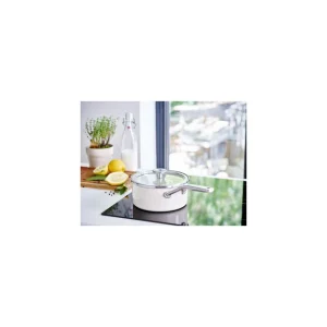 Casserole Émaillée 20cm Crème KitchenAid garantis authentique 7