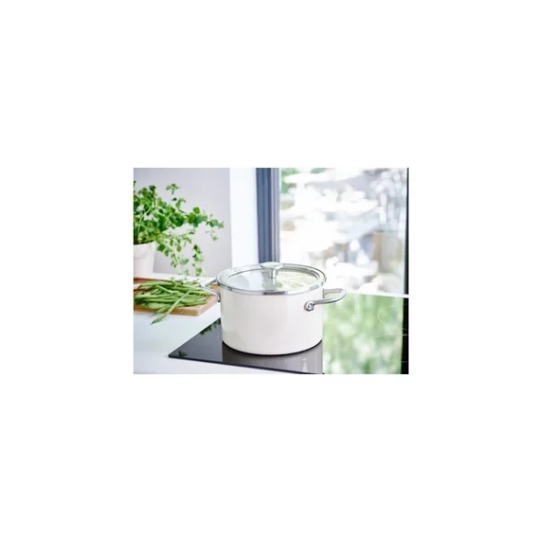 à prix d'occasion Faitout Émaillé 20cm Crème KitchenAid 3