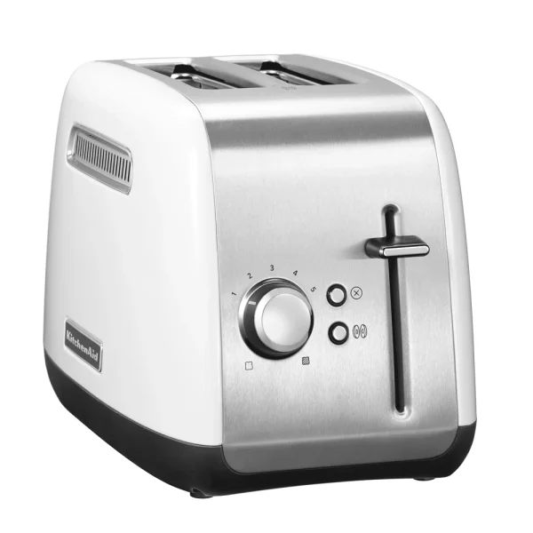 KitchenAid 5KMT2115EWH Classic Grille-pain Avec 2 Tranches Blanc 1,8 Kg. officiel 1