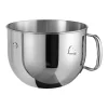 Prix très abordable KitchenAid Bol 6.9l Inox Poli à Poignée Pour Artisan Professionnel – 5kr7sb – K… 8