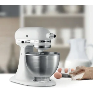 site en ligne KitchenAid Robot Pâtissier à Tête Inclinable 4.3 Litres – Blanc 21