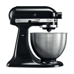 marque pas cher KitchenAid Robot Pâtissier 4,3L – Classic 5K45SS – Noir Réglisse + Accessoire R… 13