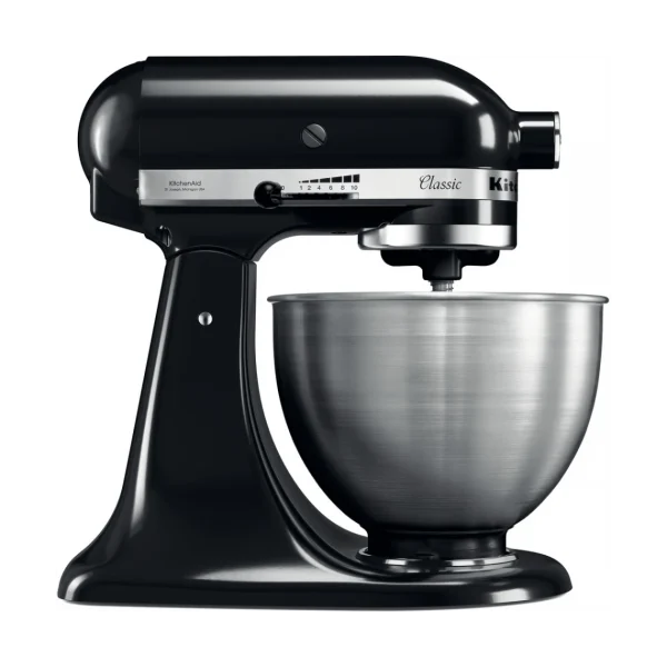 marque pas cher KitchenAid Robot Pâtissier 4,3L – Classic 5K45SS – Noir Réglisse + Accessoire R… 5