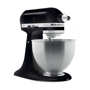 marque pas cher KitchenAid Robot Pâtissier 4,3L – Classic 5K45SS – Noir Réglisse + Accessoire R… 9